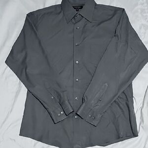Murano Dark Gray Dress Shirt NWOT Men's Large
